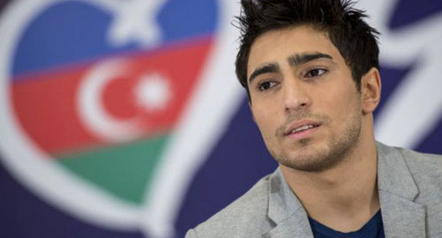 Представитель Азербайджана  на "Евровидении-2013" Фарид Мамедов. Фото http://www.1news.az/