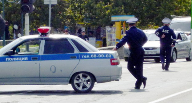 Полиция в Сочи. Фото Светланы Кравченко для "Кавказского узла"