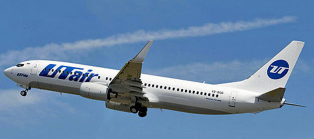 Boeing 737 авиакомпании "ЮТэйр".
Фото пресс-службы авиакомпании "ЮТэйр"