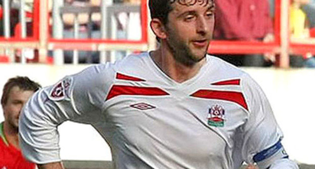 Капитан футбольного клуба «Спартак-Нальчик" Миодраг Джудович. Фото http://www.azerifootball.com/