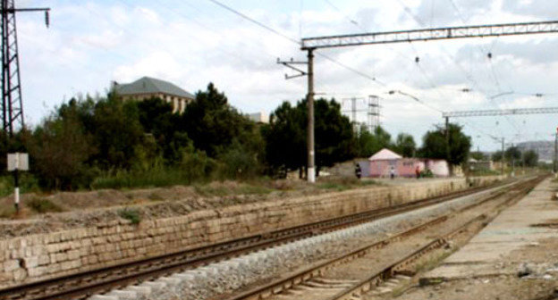 Железная дорога. Фото Azadliq Radiosu (RFE/RL)