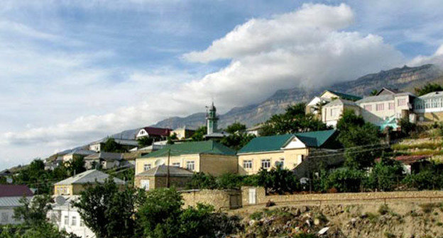 Селение Хаджалмахи Левашинского района Дагестана. Фото http://www.odnoselchane.ru/