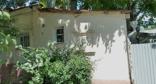 Дом 1890 года постройки по улице К. Хетагурова, 20 в котором была предоставлена квартира семье Шабановых мэрией Пятигорска. Ставропольский край, июль 2013 г. Фото Светланы Кравченко для "Кавказского узла"