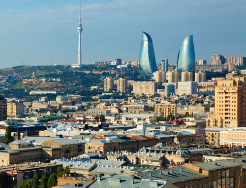 Панорама Баку. Фото Азиза Каримова для "Кавказского узла"