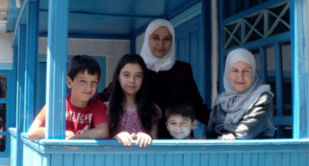 Переселенцы из Сирии в Благовещенке. КБР, Прохладненский район, 2013 г.