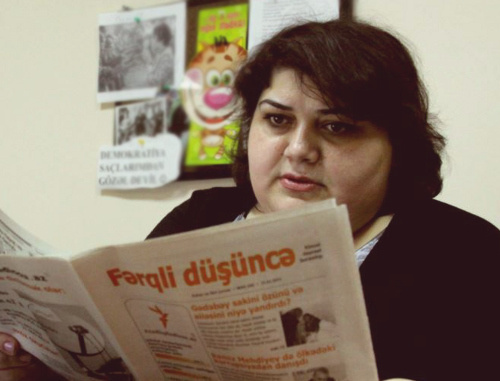 Хадиджа Исмаилова. Фото Турхана Каримова (RFE/RL), http://www.rferl.org