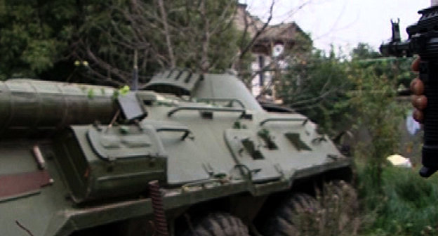 Дагестан, 18 августа 2013 г. Спецоперация в Хасавюрте. Фото: http://nac.gov.ru