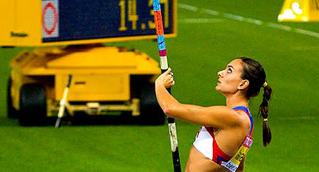 Елена Исинбаева. Фото: André Zehetbauer, http://commons.wikimedia.org/