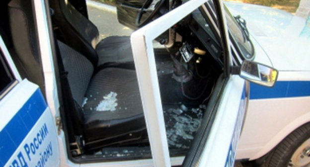 Автомобиль полиции. Ипатово, Ставропольский край. Фото: http://26.mvd.ru