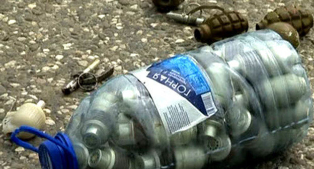 Самодельное взрывное устройство. Фото http://nac.gov.ru/