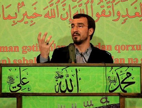 Теолог Талех Багирзаде. Фото кадр из видео YouTube, www.youtube.com