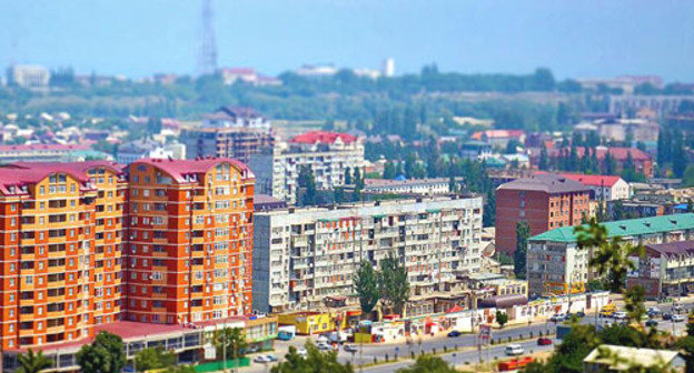 Проспект Акушинского в Махачкале, Дагестан. Фото: Эльдар Расулов, Сергей Мартьянов, http://www.odnoselchane.ru/