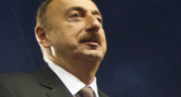 Ильхам Алиев. Фото Азиза Каримова для "Кавказского узла"