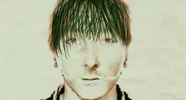 Фоторобот предполагаемого убийцы секретаря российского посольства Дмитрия Вишернева. Фото пресс-службы МВД Абхазии