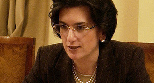Нино Бурджанадзе. Фото: Andy Dunaway, http://www.defense.gov