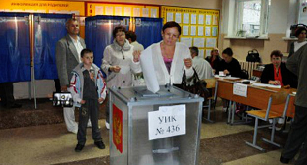 Голосование на выборах в Волгоградской области 8 сентября 2013 г. Фото: http://ikvo.ru