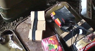 Части самодельного взрывного устройства (СВУ). Фото НАК, nak.fsb.ru