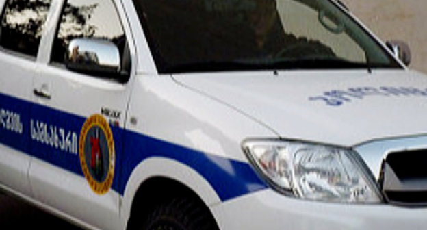 Грузия, автомобиль службы по разминированию. Фото: Александр Имедашвили, http://newsgeorgia.ru