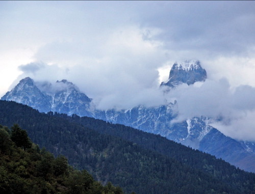 Гора Ушба, Сванетия, Грузия. Фото: Ilan molcho, http://commons.wikimedia.org