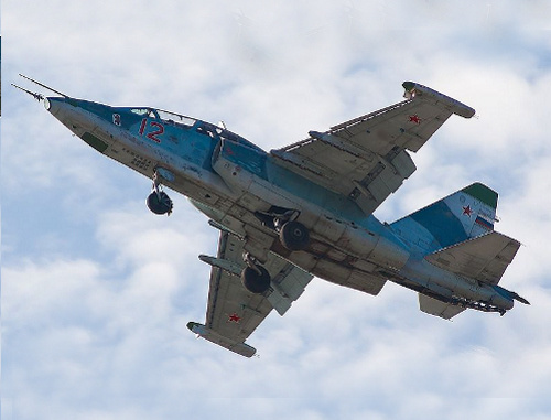 Самолет Су-25. Фото: Igor Bubin, http://russianplanes.net/ID29042