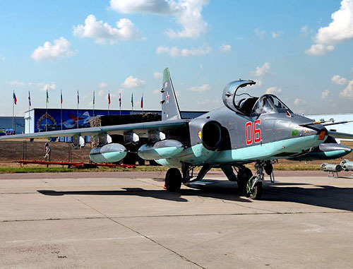 Самолет Су-25. Фото: Vitaly V. Kuzmin, http://commons.wikimedia.org/