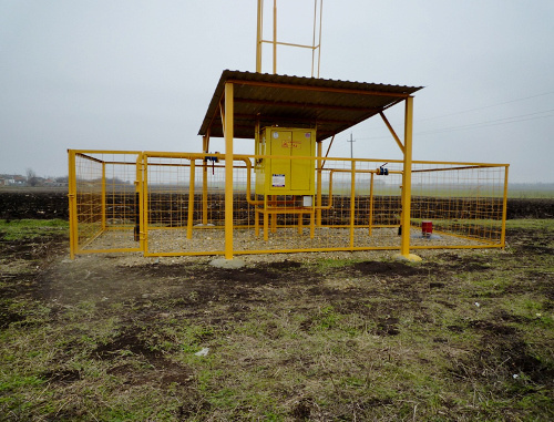 Газораспределительное устройство. Краснодарский край. Фото: http://www.adm-bruhoveckaya.ru