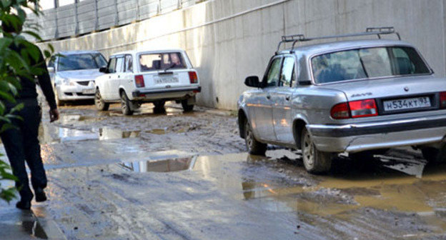 Улица 20-й горнострелковой дивизии. Сочи, сентябрь 2013 г. Фото Светланы Кравченко для "Кавказского узла"