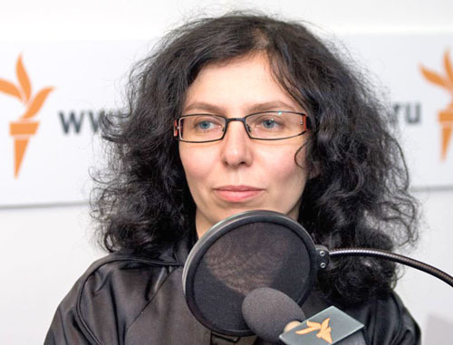 Анна Ставицкая. Фото: RFE, http://www.svoboda.org