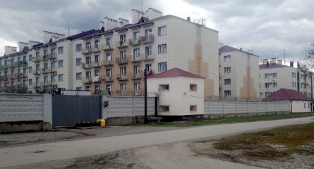 Место, где располагалось прежнее здание цирка в Грозном, построенное в 1976 году. 26 сентября 2013 г. Фото "Кавказского узла"