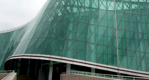 Здание министерства внутренних дел Грузии. Фото: Maksim Jaroshevsky (RFE/RL)