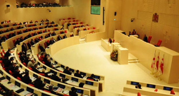Заседание парламента Грузии. Фото: http://parliament.ge