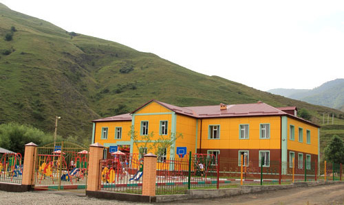 Детский сад в Итум-Кали, Чечня. Фото http://itum-kali.com/