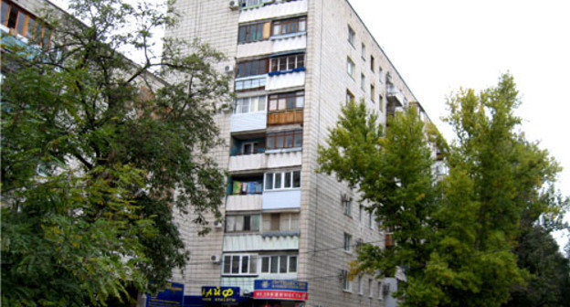 Дом №71 улица 64-й Армии в Кировском районе. Волгоград, октябрь 2013 г. Фото Вячеслава Ященко для "Кавказского узла"