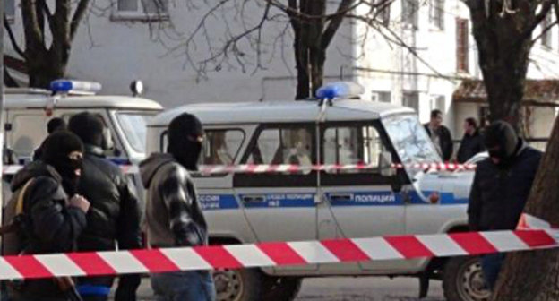 Сотрудники силовых структур во время спецоперации в Нальчике. 2013 г. Фото: http://07.mvd.ru