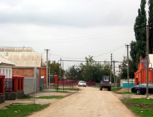 Чечня, районный центр Ачхой-Мартан. Фото: Хамзат, http://foto-planeta.com/photo/453194.html