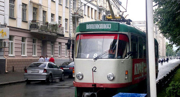 Трамвай во Владикавказе. Фото: МаратС, http://commons.wikimedia.org/