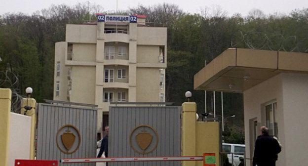 Здание Хостинского ОВД. Сочи, 2013 г. Фото Светланы Кравченко для "Кавказского узла"