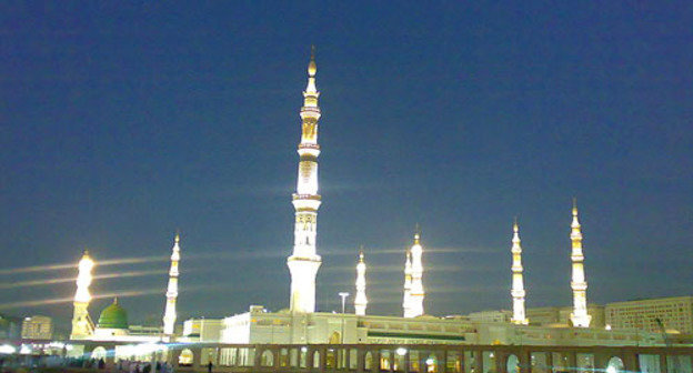 Масджид ан-Набави, «Мечеть пророка Мухаммада». Саудовская Аравия. Фото: Vago, http://ru.wikipedia.org/