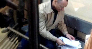 Михаил Савва в зале суда. Краснодар, 5 ноября 2013 г. Фото Игоря Харченко Михаил Савва в зале суда. Краснодар, 5 ноября 2013 г. Фото Игоря Харченко