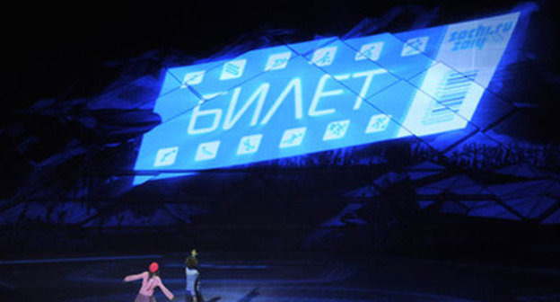 Подготовка в церемонии открытия Олимпийских игр Сочи-2014. Фото: Михаил Мордасов / Югополис