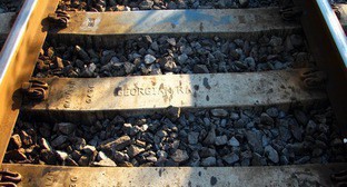 Фрагмент железнодорожного полотна Georgian Railway. Октябрь 2013 г. Фото Юлии Кашеты для "Кавказского узла" 