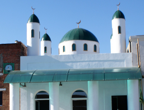 Мечеть в мужской исправительной колонии строгого режима на хуторе Новый Сад Тахтамукайского района Адыгеи. Фото предоставлено пресс-службой УФСИН России по Республике Адыгея