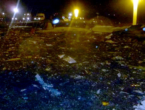 На месте авиакатастрофы в Казани 17 ноября 2013 г. Фото пресс-службы ГУ МЧС, www.mchs.gov.ru