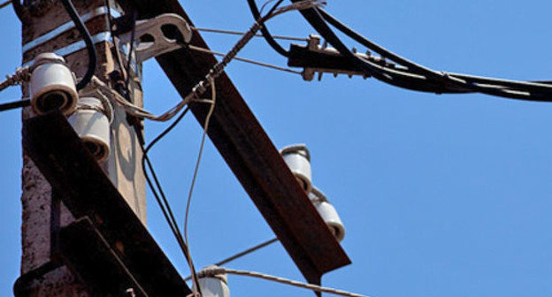 Электрический столб. Фото: Юрий Гречко / Югополис