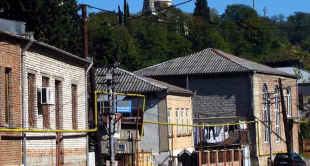 Жилые дома в Кутаиси. Октябрь 2013 г. Фото Юлии Кашеты для "Кавказского узла"
