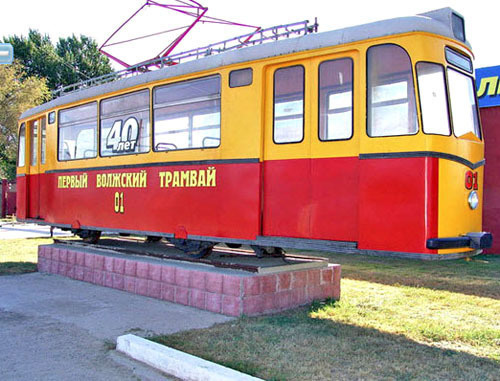 Первый волжский трамвай. Волгоградская область. Фото http://www.admvol.ru/
