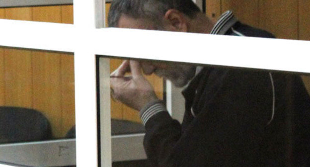 Александр Наниев в зале суда. Владикавказ, 9 декабря 2013 г. Фото Эммы Марзоевой для "Кавказского узла"
