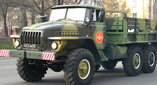 Военный грузовик "Урал". Фото: Andshel, http://ru.wikipedia.org/