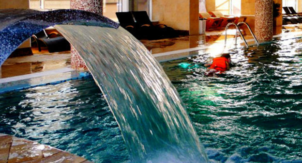 Бассейн аквапарка "Люксор" в Махачкале. Фото Магомеда Магомедова (Юсупова), http://www.odnoselchane.ru