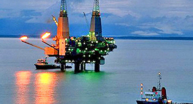 Газовое месторождение "Шах-Дениз". Азербайджан. Фото http://minval.az/